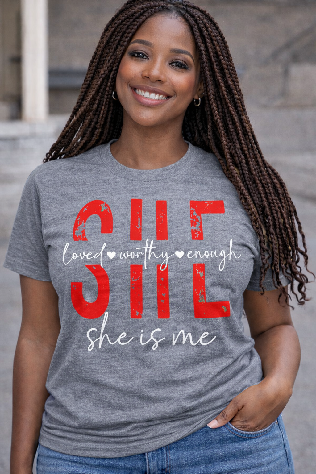 SHE IS