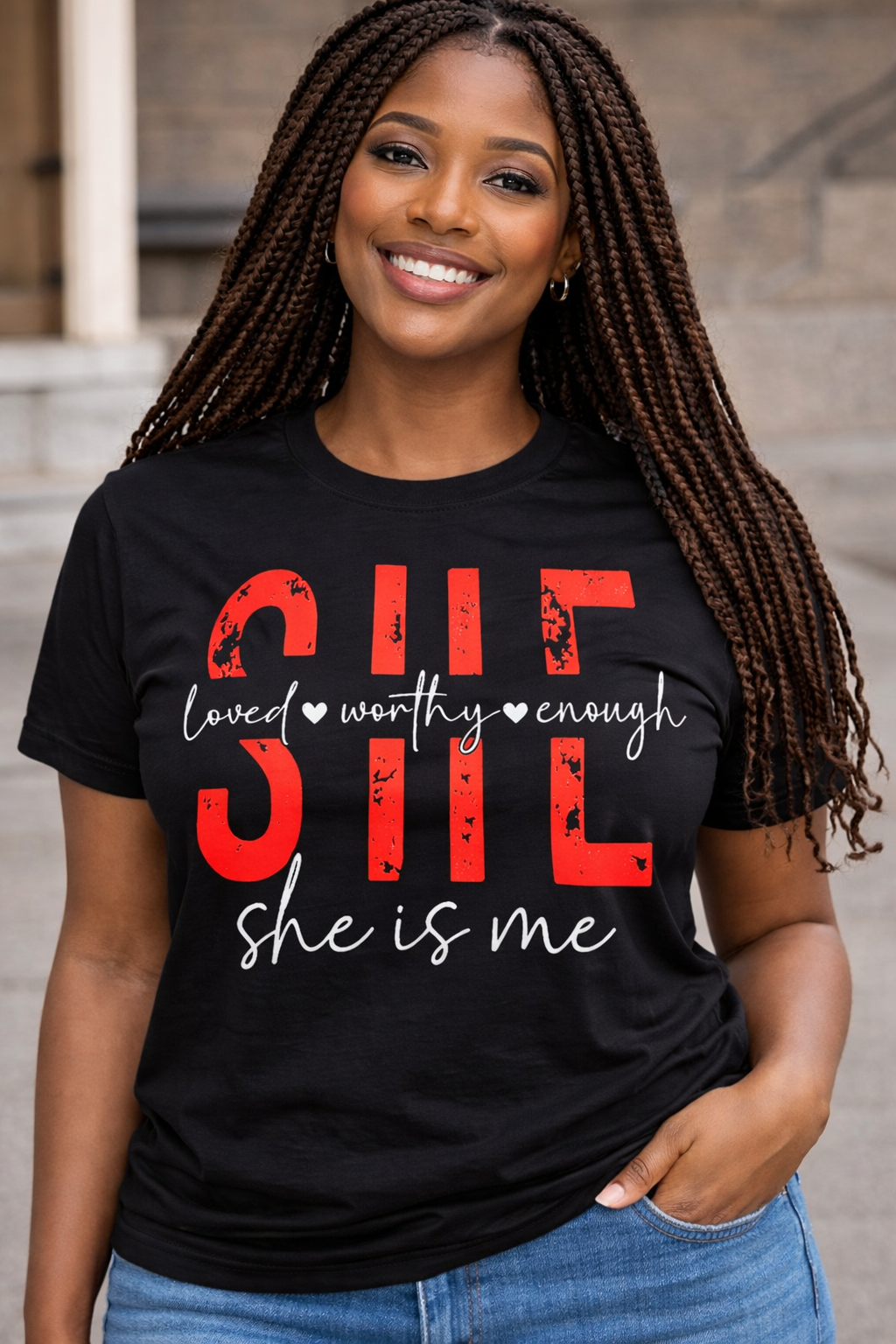 SHE IS