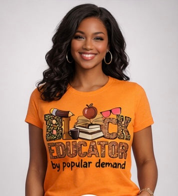 BLACK EDUCATOR by Popular Demand
